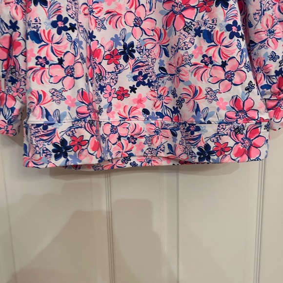 Lilly Pulitzer cordon sweatshirt resort white lobstar xs NWT - Picture 2 of 4